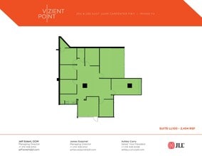 290 E John Carpenter Fwy, Irving, TX à louer Plan d’étage– Image 1 sur 1