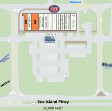 277 Sea Island Pky, Ladys Island, SC à louer Plan de site– Image 1 sur 1