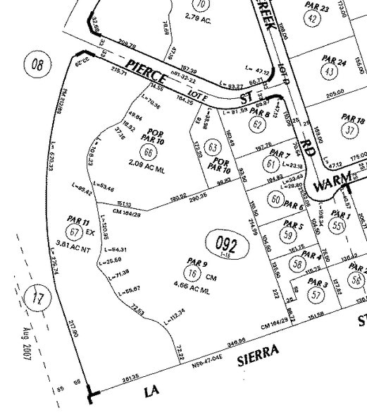 11830 Pierce St, Riverside, CA à vendre - Plan cadastral – Image 3 sur 6