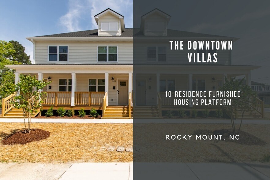 Downtown Villas - Rocky Mount portefeuille de 3 biens à vendre sur LoopNet.fr - Photo de l’immeuble – Image 1 sur 44