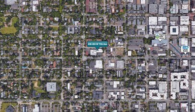 439-455 W 11th Ave, Eugene, OR - VUE AÉRIENNE  vue de carte