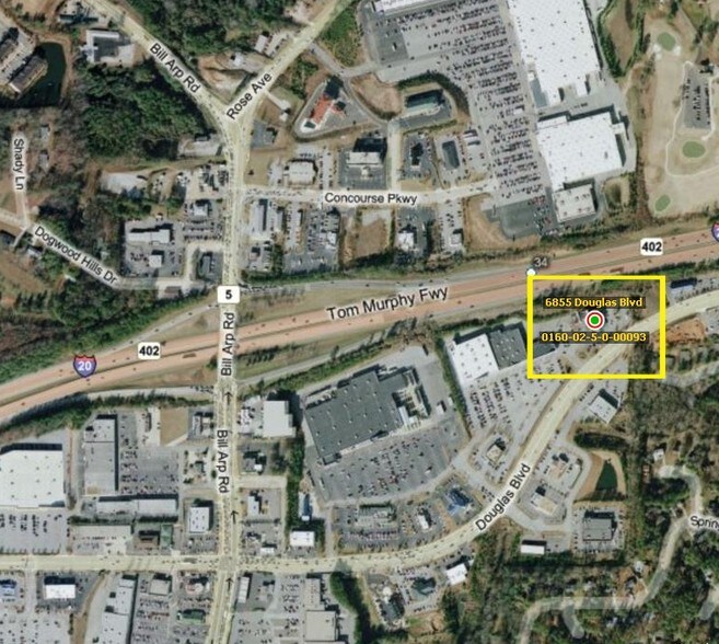 6855 Douglas Blvd, Douglasville, GA à louer - Aérien – Image 3 sur 16