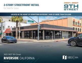 Plus de détails pour 3601-3607 9th St, Riverside, CA - Local commercial à louer