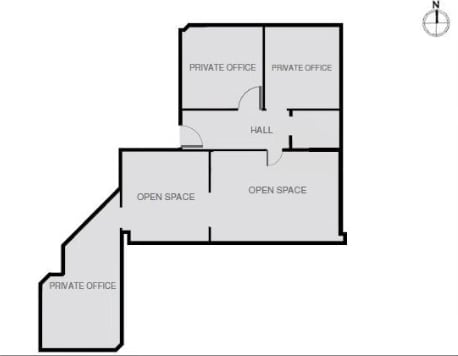 390 E Devon Ave, Roselle, IL à louer Plan d’étage– Image 1 sur 1