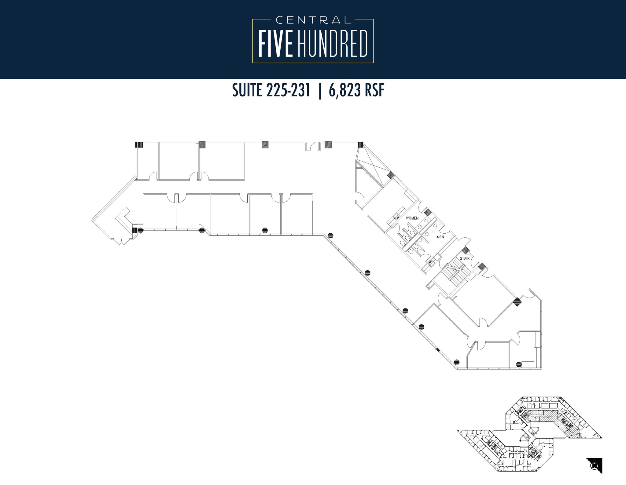 500 N Central Expy, Plano, TX à louer Plan d’étage– Image 1 sur 1