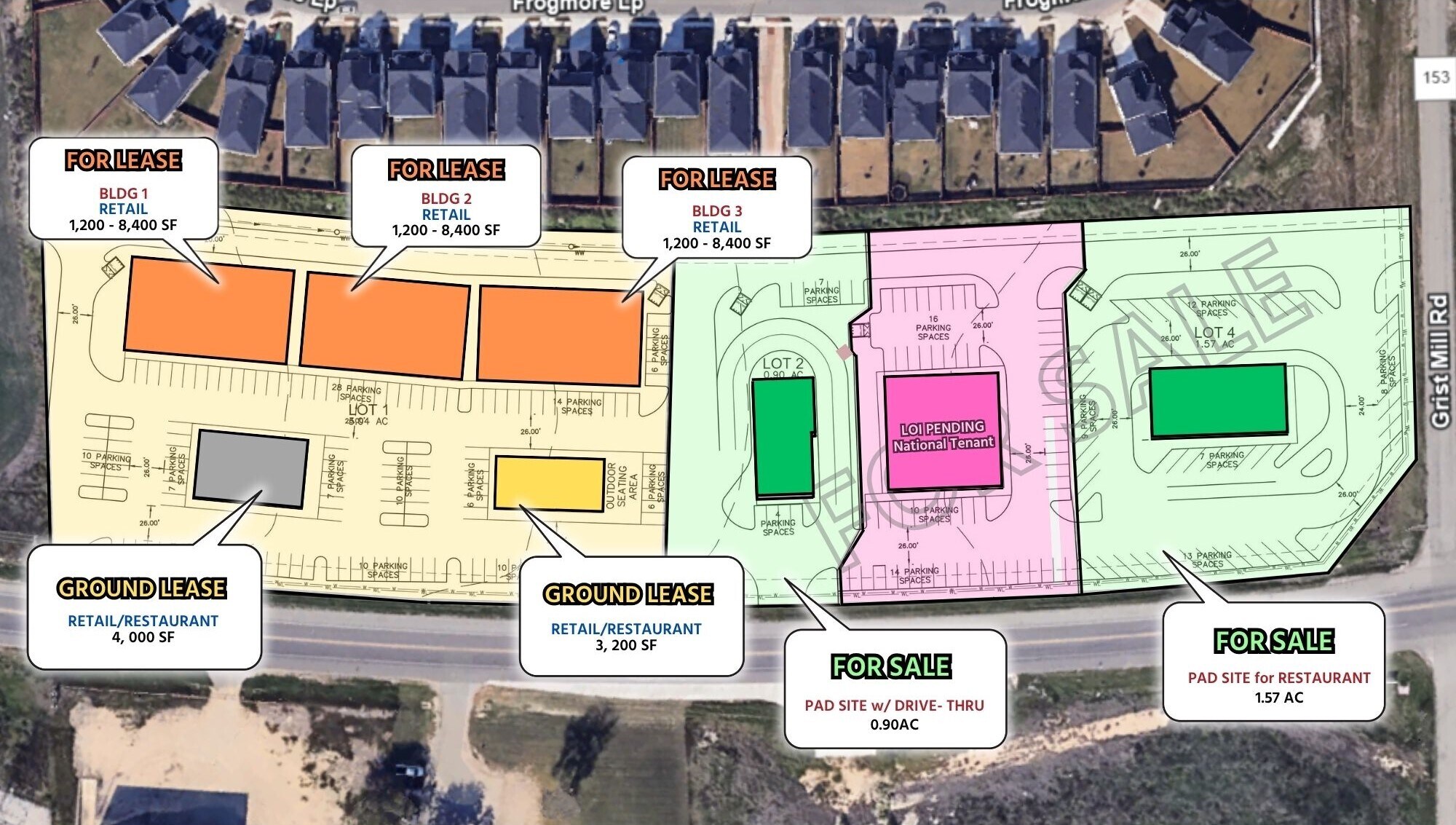 State Highway 21 (SH 21), Uhland, TX à vendre Plan de site– Image 1 sur 2