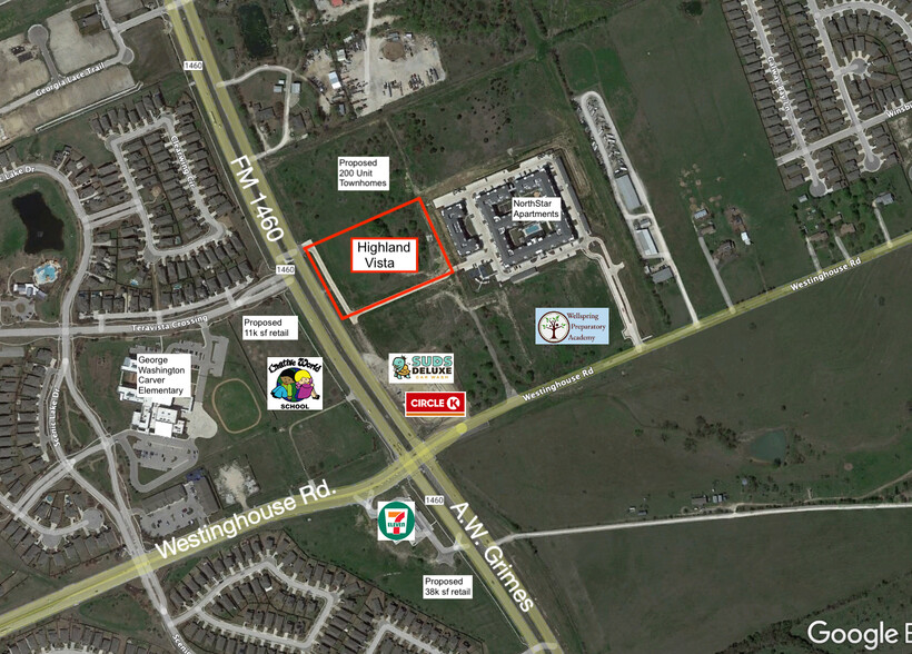 2951 FM 1460, Georgetown, TX à vendre - Aérien – Image 3 sur 18