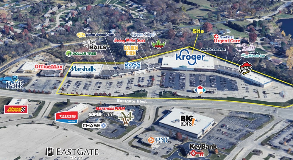 4530 Eastgate Blvd, Cincinnati, OH à louer - Aérien – Image 1 sur 2