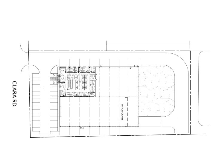 5424 Clara Rd, Houston, TX à louer - Plan de site – Image 2 sur 4