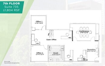 555 Capitol Mall, Sacramento, CA à louer Plan d’étage– Image 1 sur 1