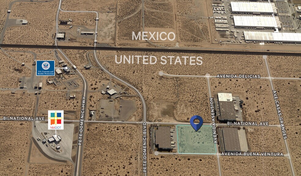 400 Avenida Ascencion, Santa Teresa, NM à vendre - Photo de l’immeuble – Image 1 sur 1
