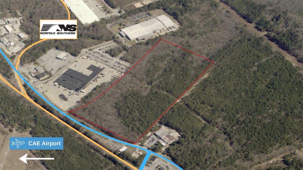 0 Old Dunbar Rd, West Columbia, SC à vendre - Photo principale – Image 1 sur 2