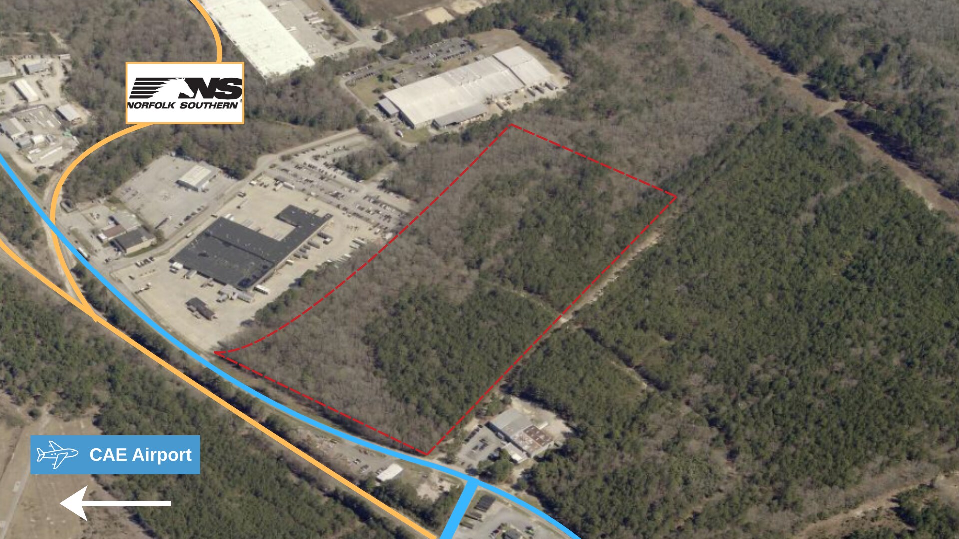 0 Old Dunbar Rd, West Columbia, SC à vendre Photo principale– Image 1 sur 3