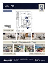 950 17th St, Denver, CO à louer Plan d’étage– Image 1 sur 10