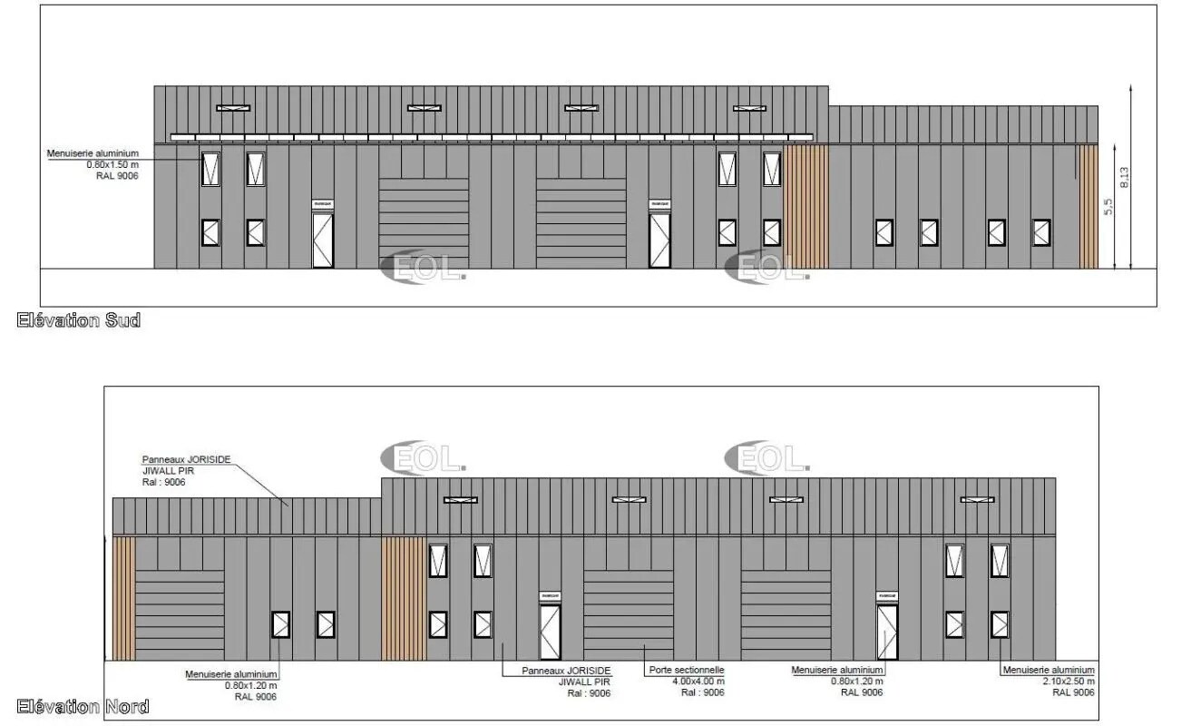 Local d’activités dans Marines à louer Photo de l’immeuble– Image 1 sur 5