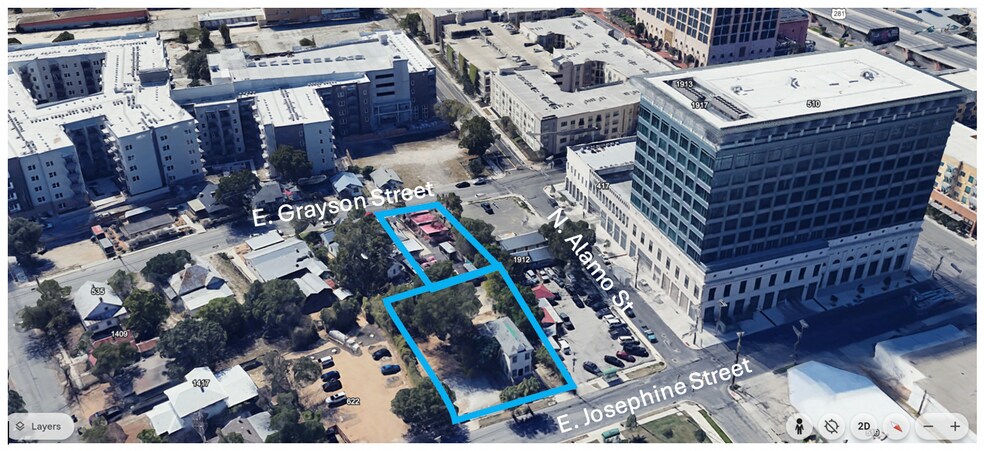 511 E Grayson St, San Antonio, TX à louer - Aérien – Image 1 sur 5
