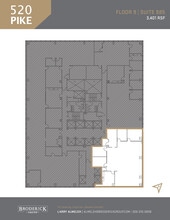 520 Pike St, Seattle, WA à louer Plan d’étage– Image 1 sur 1