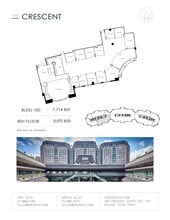 100 Crescent Ct, Dallas, TX à louer Plan d’étage– Image 1 sur 1