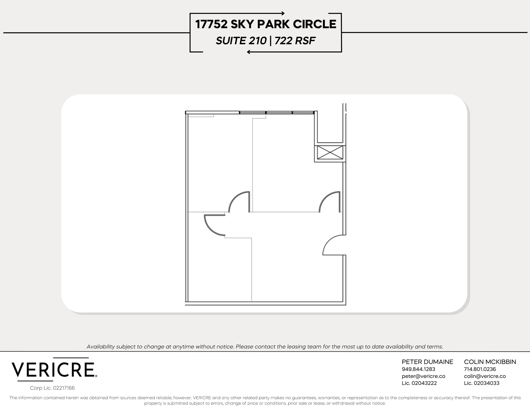 17752 Sky Park Cir, Irvine, CA à louer Plan de site– Image 1 sur 1
