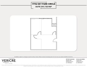 17752 Sky Park Cir, Irvine, CA à louer Plan de site– Image 1 sur 1