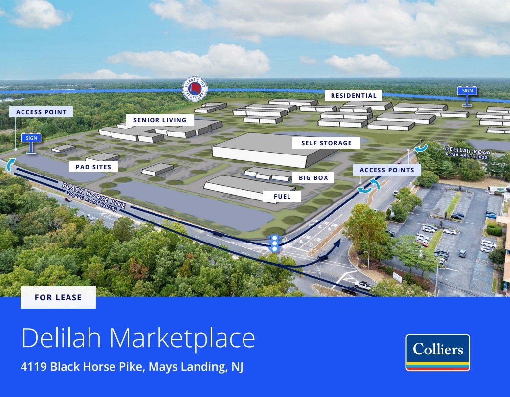 4119 Black Horse Pike, Mays Landing, NJ à louer Photo de l’immeuble– Image 1 sur 1