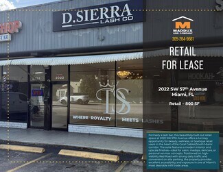 Plus de détails pour 2020 SW 57th Ave, Miami, FL - Local commercial à louer