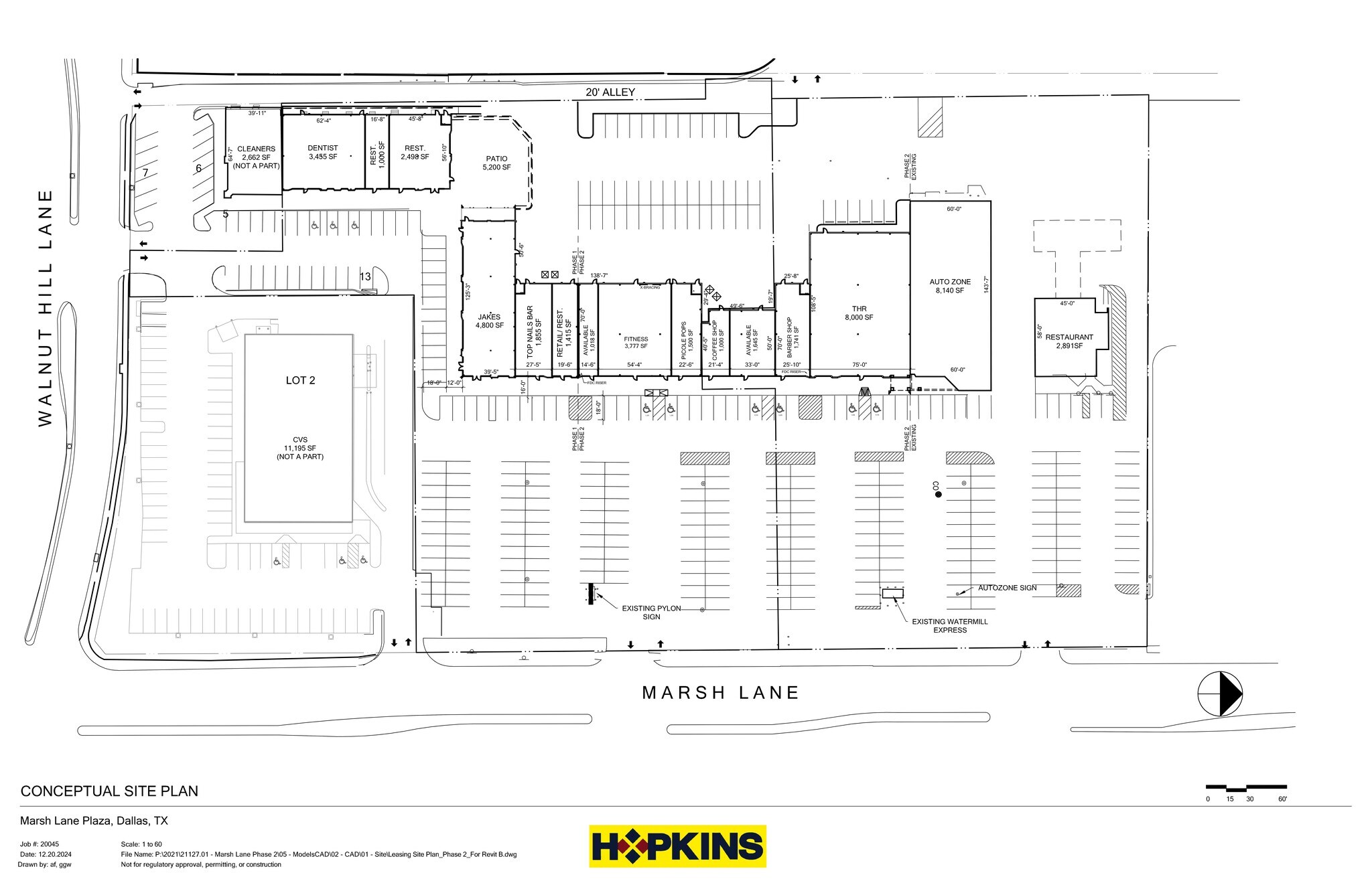 10051 Marsh Ln, Dallas, TX à louer Plan de site– Image 1 sur 3