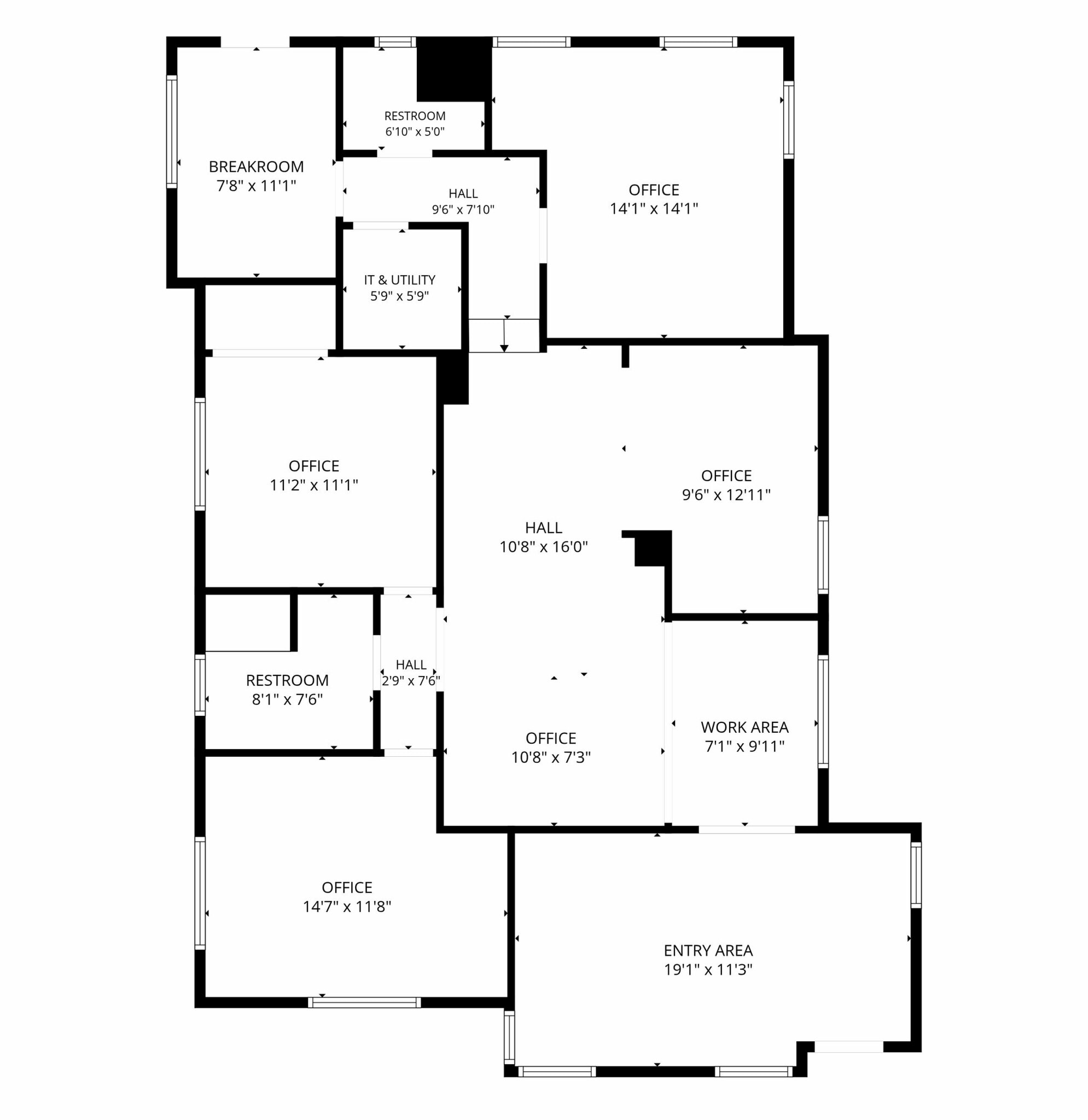 505 S Dillard St, Winter Garden, FL à louer Plan d’étage– Image 1 sur 3