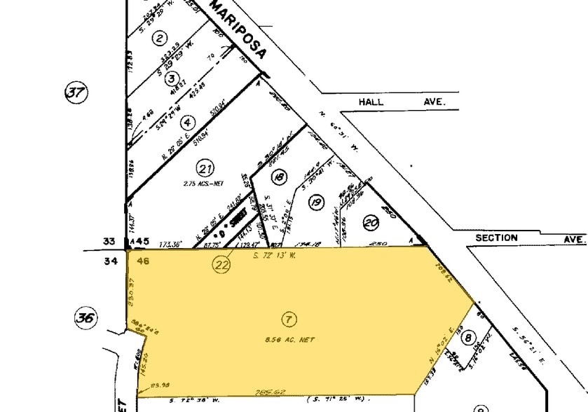 1705 S Mariposa Rd, Stockton, CA à louer - Plan cadastral – Image 2 sur 6