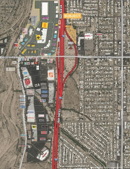 950 W Irvington Rd, Tucson, AZ à louer - Aérien – Image 2 sur 6