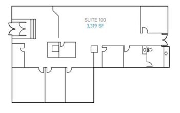 10025 Jasper Ave NW, Edmonton, AB à louer Plan d’étage– Image 1 sur 1
