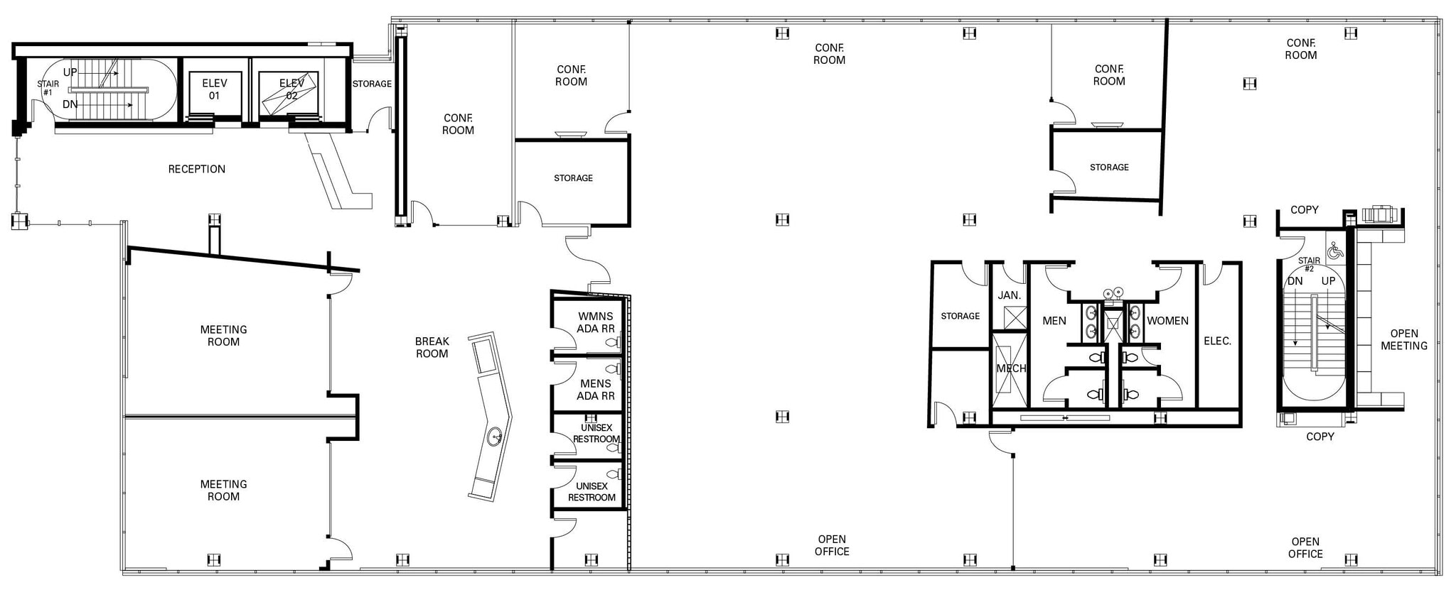 4545 Roosevelt Way NE, Seattle, WA à louer Plan d’étage– Image 1 sur 1