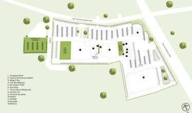 686-698 Oak Tree Ave, South Plainfield, NJ à louer Plan de site– Image 1 sur 1