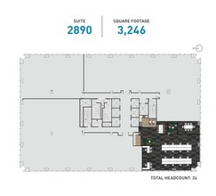 1111 3rd Ave, Seattle, WA à louer Plan d’étage– Image 2 sur 9