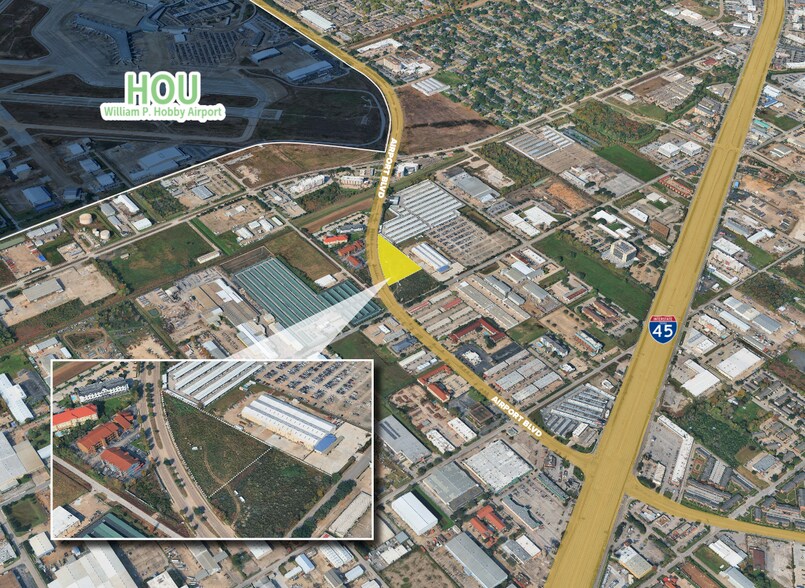 Airport Blvd, Houston, TX à vendre - Photo de l’immeuble – Image 2 sur 7