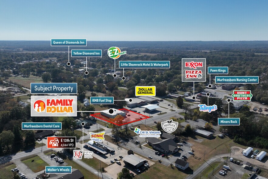 306 E 13th St, Murfreesboro, AR à vendre - Photo de l’immeuble – Image 3 sur 4