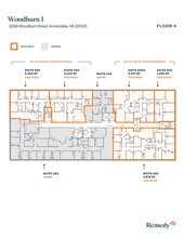 3299 Woodburn Rd, Annandale, VA à louer Plan d’étage– Image 1 sur 1