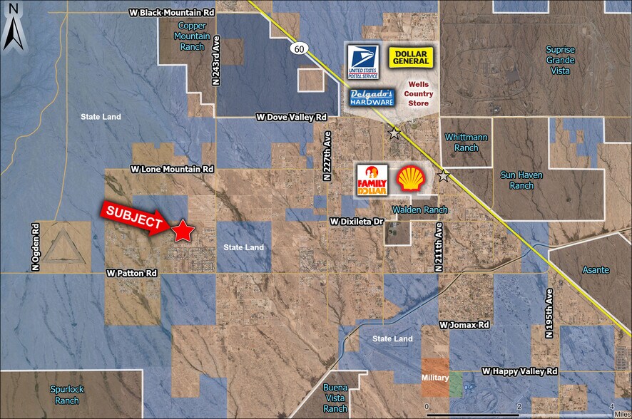 Duane Lane, Wittmann, AZ à vendre - Aérien – Image 3 sur 6