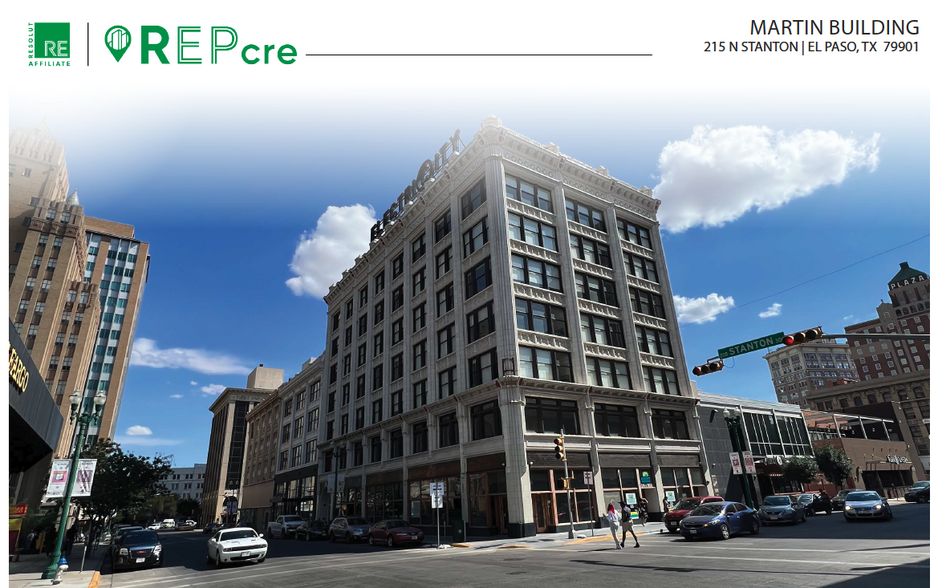 215-219 N Stanton St, El Paso, TX à louer - Photo de l’immeuble – Image 1 sur 4