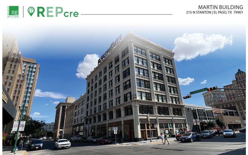 215-219 N Stanton St, El Paso, TX à louer - Photo principale – Image 1 sur 4