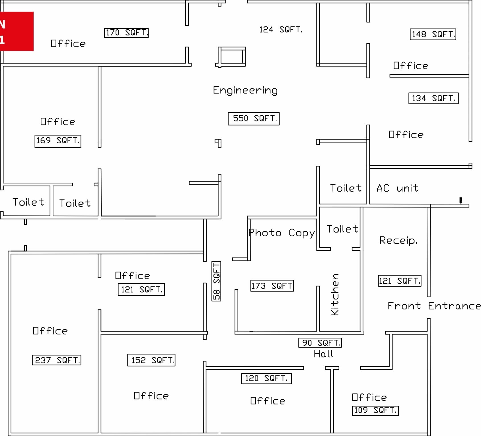 5220 Ted St, Houston, TX à vendre Plan d’étage– Image 1 sur 1