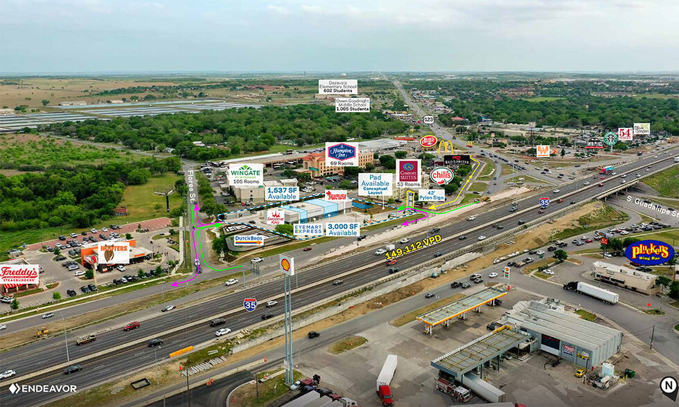 200 N Interstate 35, San Marcos, TX à louer - Aérien – Image 3 sur 7