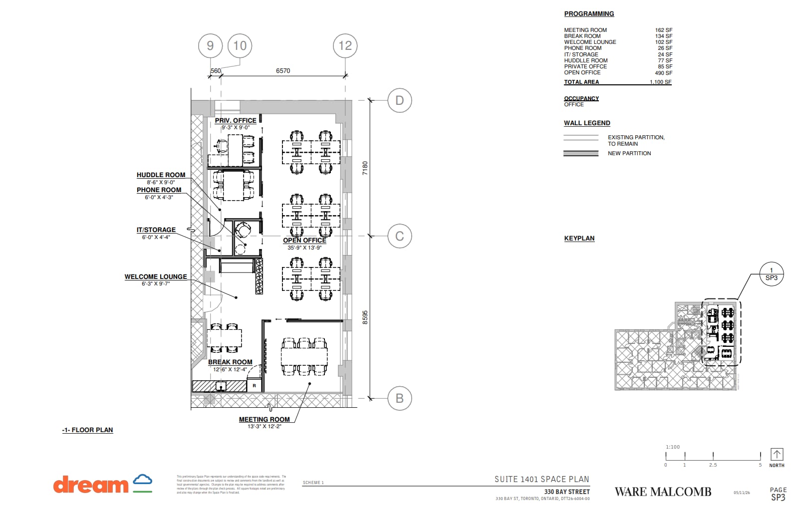 330 Bay St, Toronto, ON à louer Plan d’étage– Image 1 sur 1