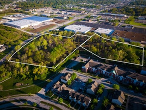 Noland Rd & 49th St, Kansas City, MO - Vue aérienne  vue de carte