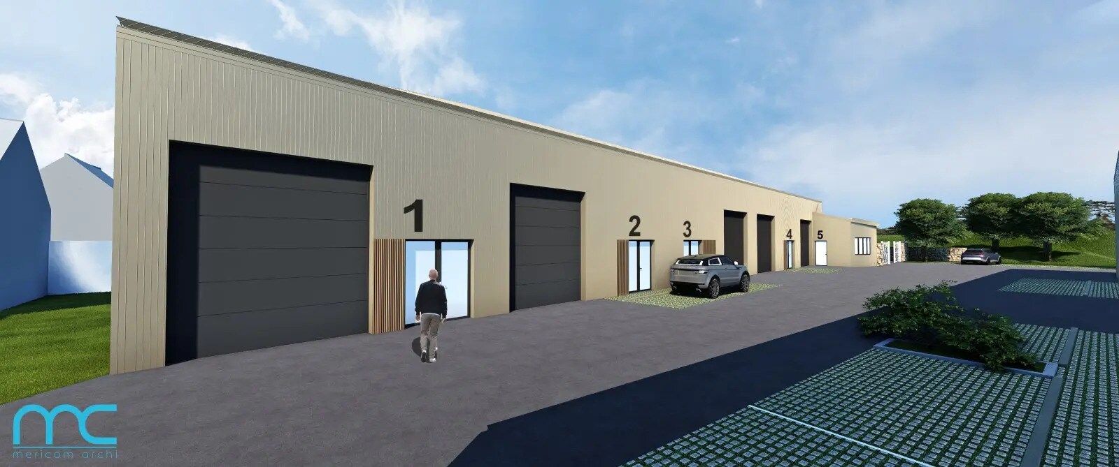 Local d’activités dans Trignac à louer Photo de l’immeuble– Image 1 sur 7