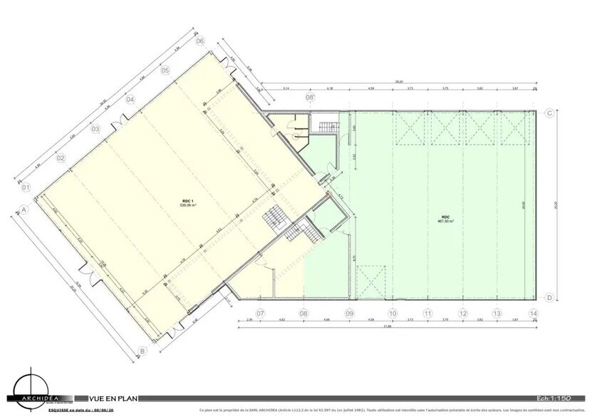 Local commercial dans Cholet à louer - Plan d’étage – Image 3 sur 3