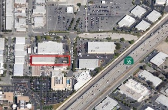 3210 S Standard Ave, Santa Ana, CA - Vue aérienne  vue de carte