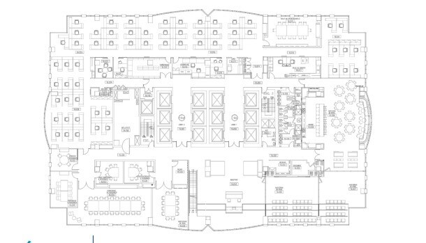 1800 Ave Mcgill Collège, Montréal, QC à louer Plan d’étage– Image 1 sur 1