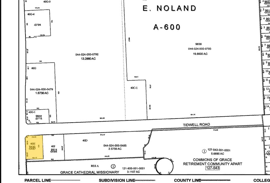9430 Mesa Dr, Houston, TX à louer - Plan cadastral – Image 3 sur 20
