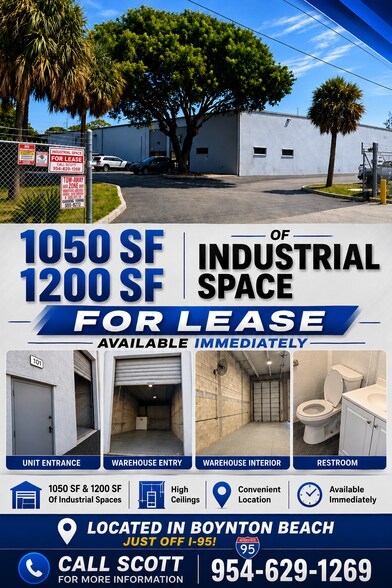 1300-1370 W Industrial Ave, Boynton Beach, FL à louer - Photo de l’immeuble – Image 1 sur 5